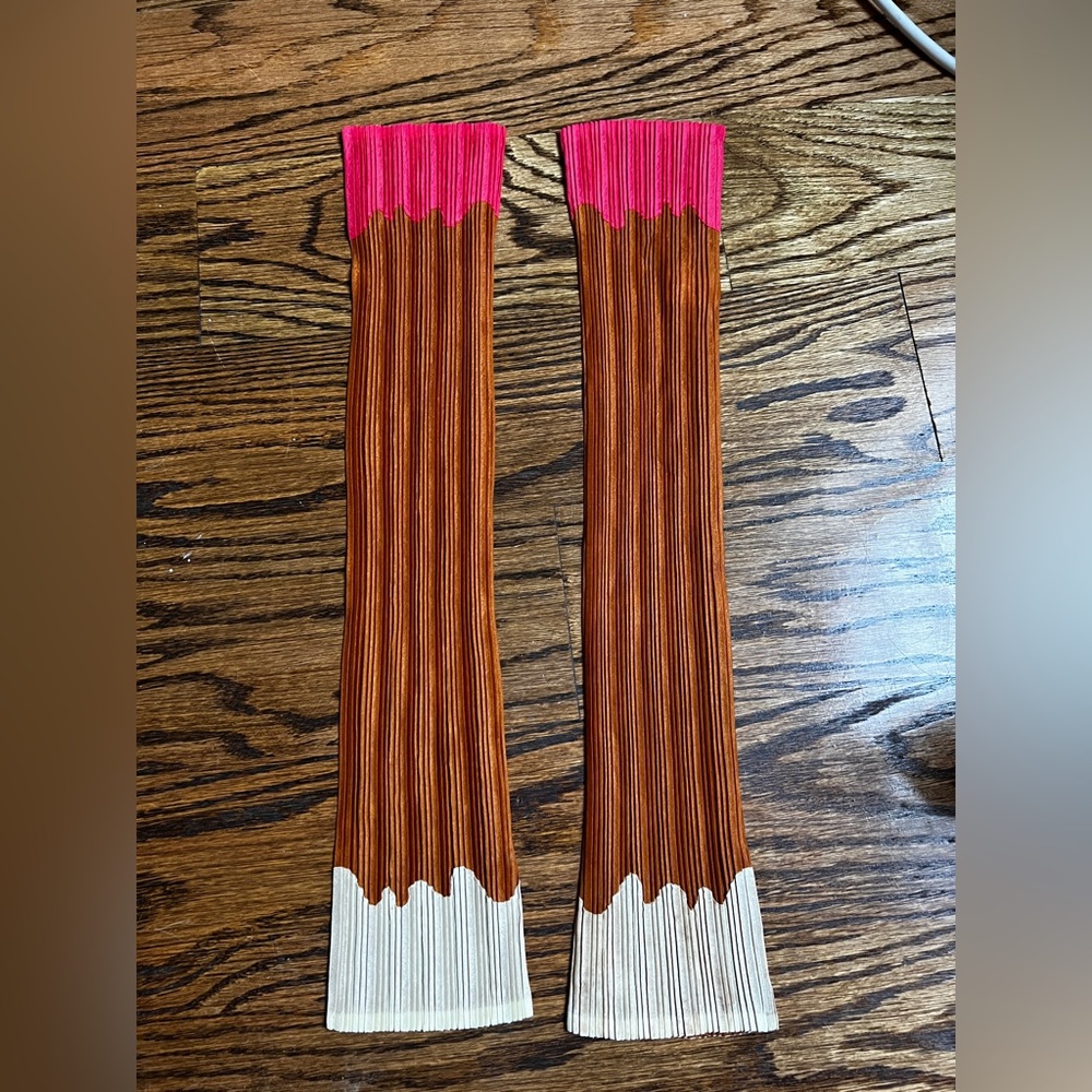 Issey miyake pleats please leg / arm warmer sleeves